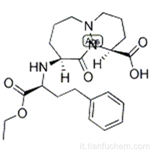 6H-piridazino [1,2-a] [1,2] diazepine-1-carbossilico acido, 9 - [[(1S) -1- (etossicarbonil) -3-fenilpropil] ammino] octaidro-10-oxo-, idrato ( 1: 1), (57191798,1 S, 9 S) CAS 92077-78-6